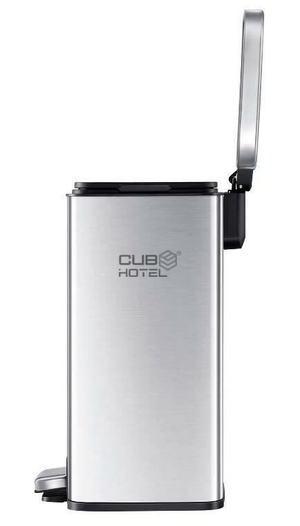 Papelera con Pedal 12L Acero Inoxidable EKO Madison